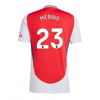 Pánský Fotbalový dres Arsenal Mikel Merino #23 2024-25 Domácí Krátký Rukáv